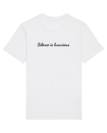 silence is luxurious Tricou mânecă scurtă Unisex Rocker