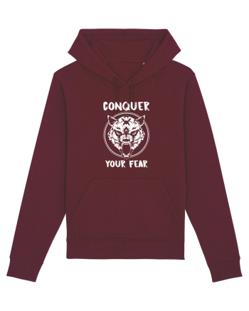 Conquer your fear Burgundy