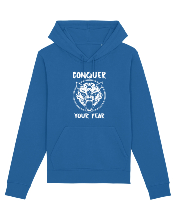 Conquer your fear Royal Blue