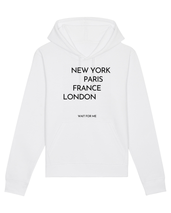new york paris White