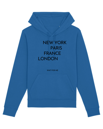 new york paris Royal Blue