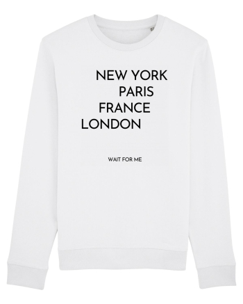 new york paris White