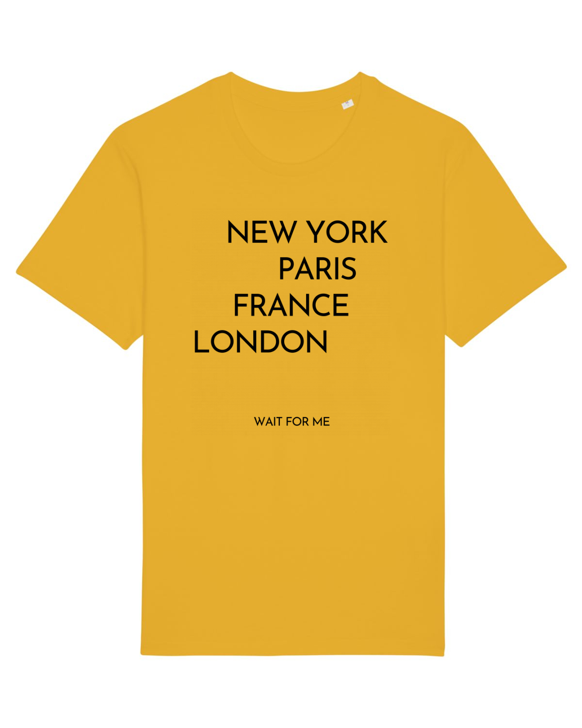 Tricou mânecă scurtă Unisex Rocker Spectra Yellow