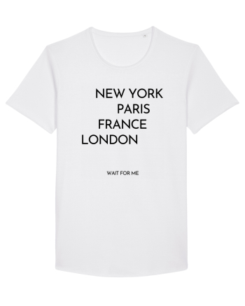 new york paris White