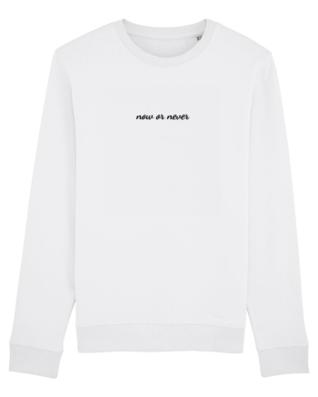 now or never White