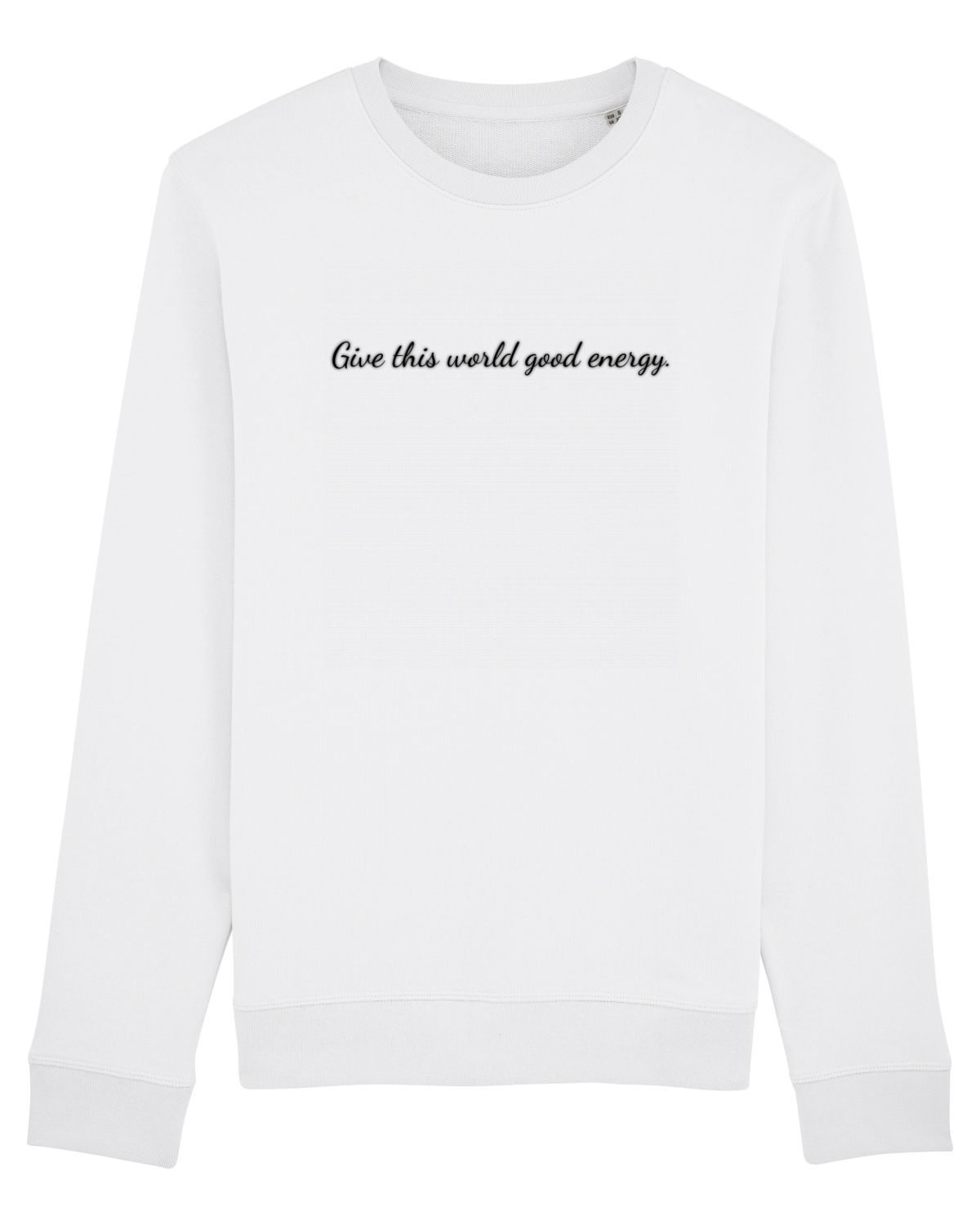 Bluză mânecă lungă Unisex Rise White
