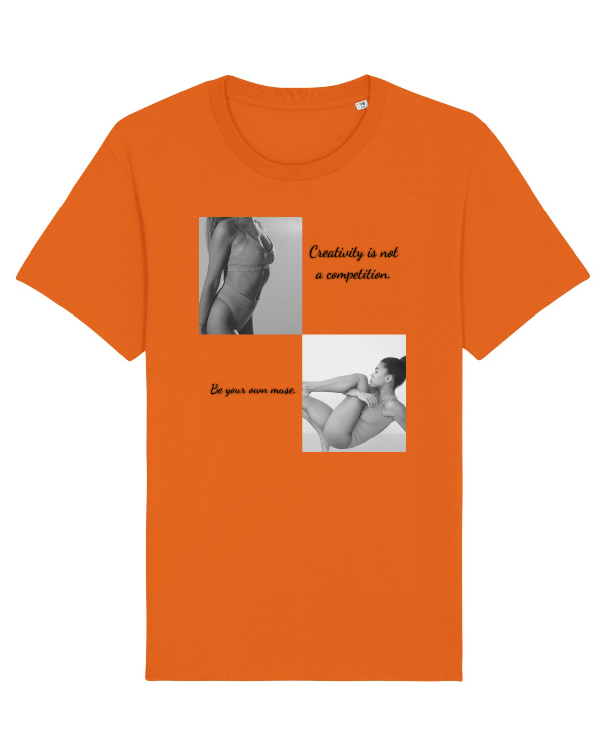Tricou mânecă scurtă Unisex Rocker Bright Orange