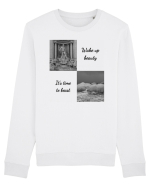 wake up beauty Bluză mânecă lungă Unisex Rise