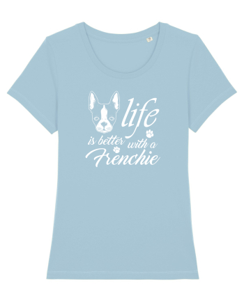 Frenchie Sky Blue