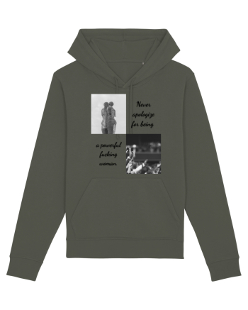 never apologise for being ... Khaki