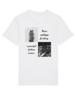never apologise for being ... Tricou mânecă scurtă Unisex Rocker