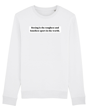 boxing is the toughest... White