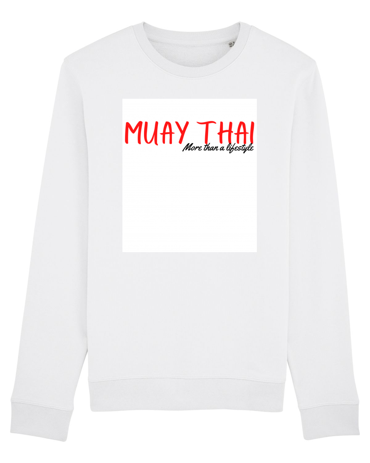 Bluză mânecă lungă Unisex Rise White