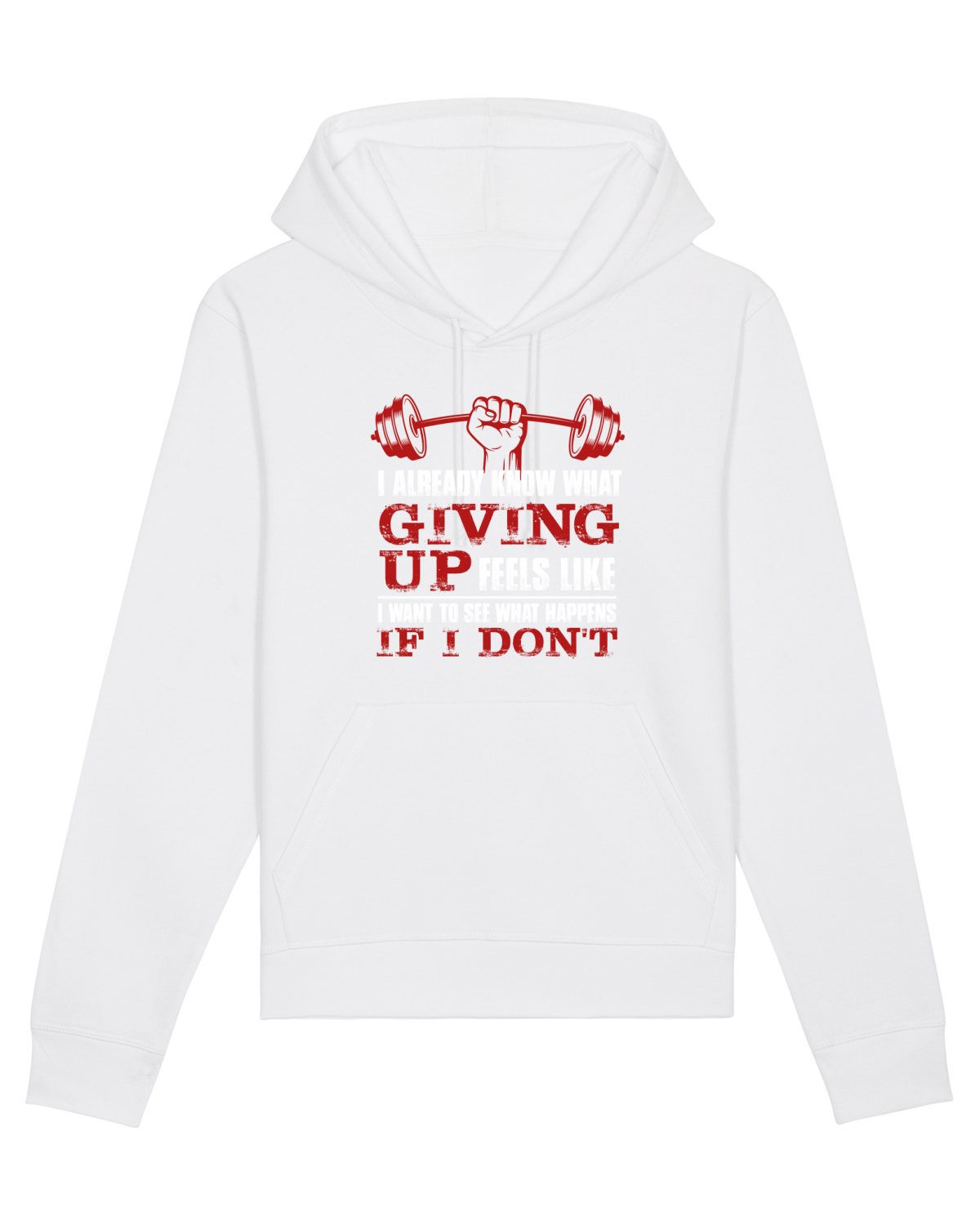 Hanorac Unisex Drummer White
