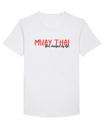 muay thay Tricou mânecă scurtă guler larg Bărbat Skater