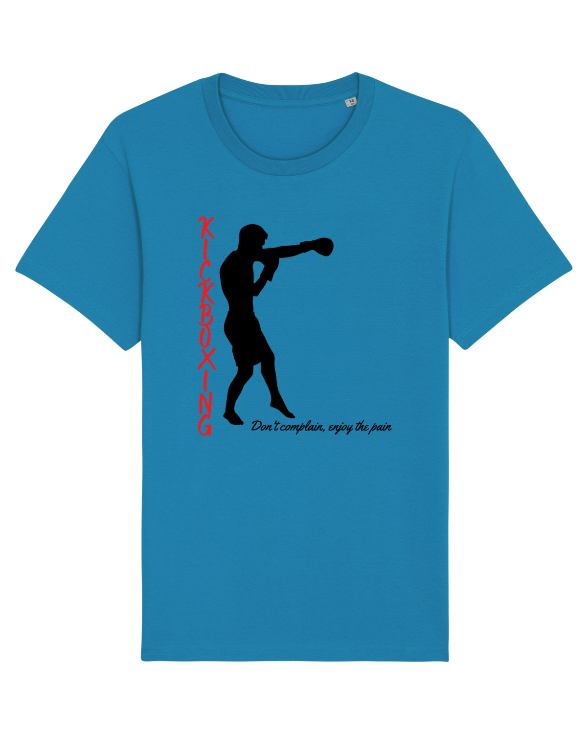 Tricou mânecă scurtă Unisex Rocker Azur