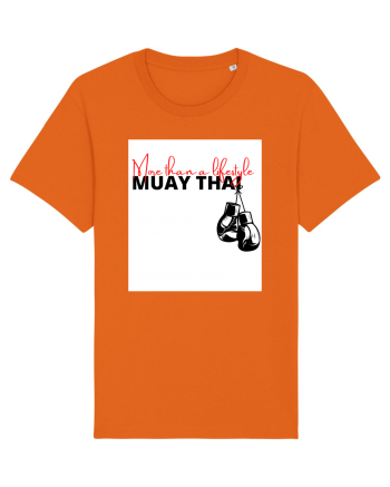 muay thai Bright Orange