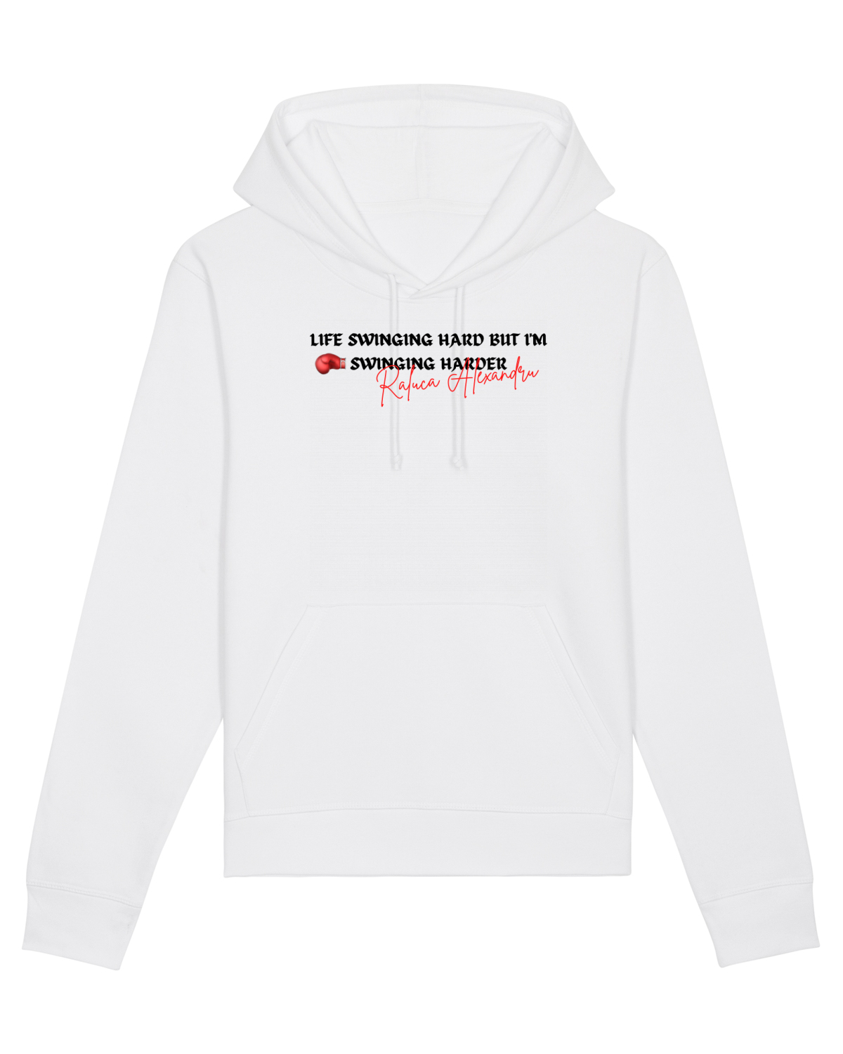 Hanorac Unisex Drummer White