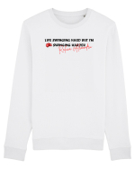 life swinging... Bluză mânecă lungă Unisex Rise