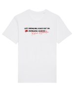 life swinging... Tricou mânecă scurtă Unisex Rocker