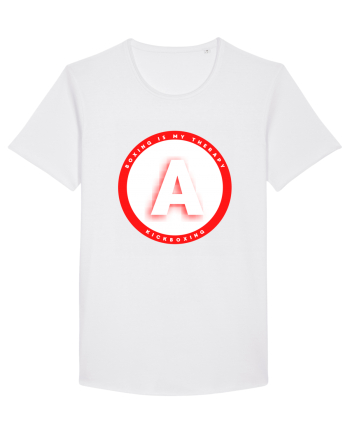 boxing letter A White