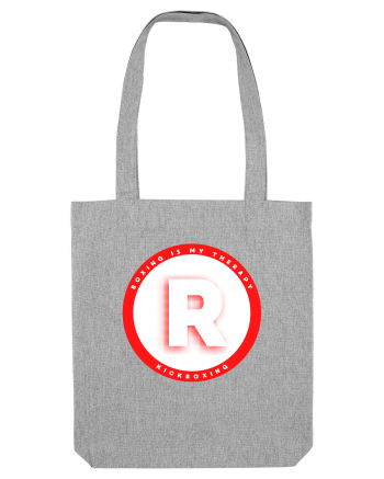 boxing letter R Heather Grey