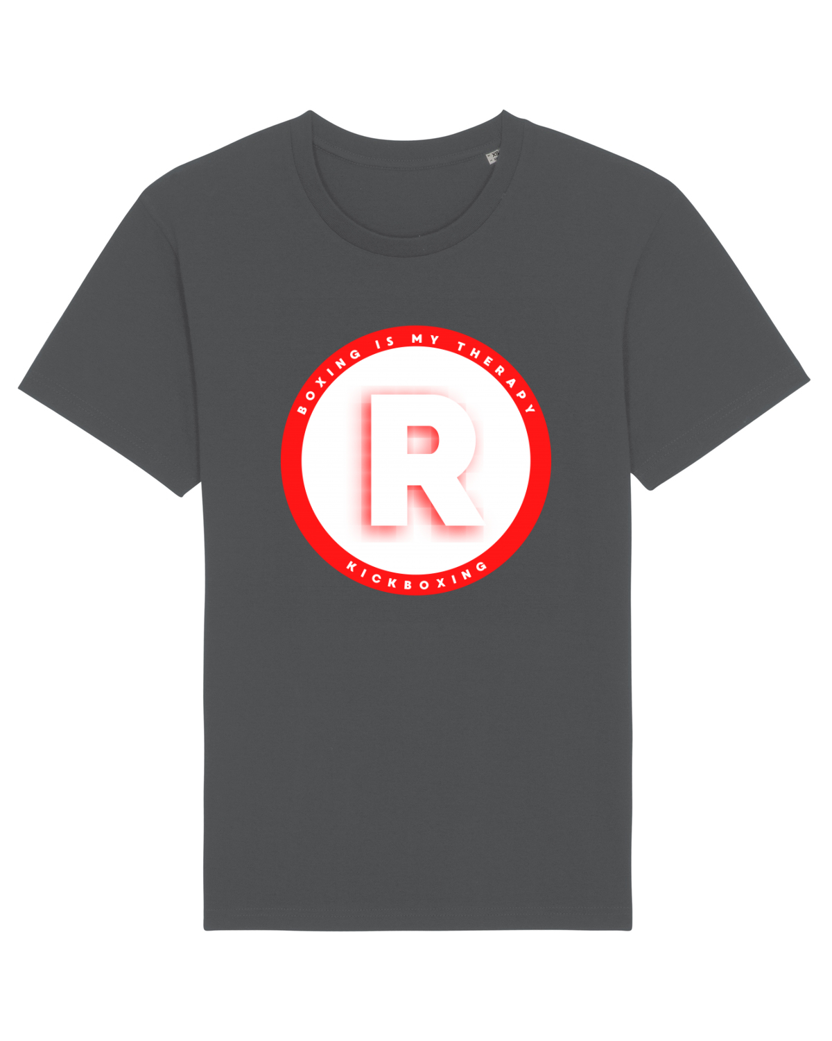 Tricou mânecă scurtă Unisex Rocker Anthracite