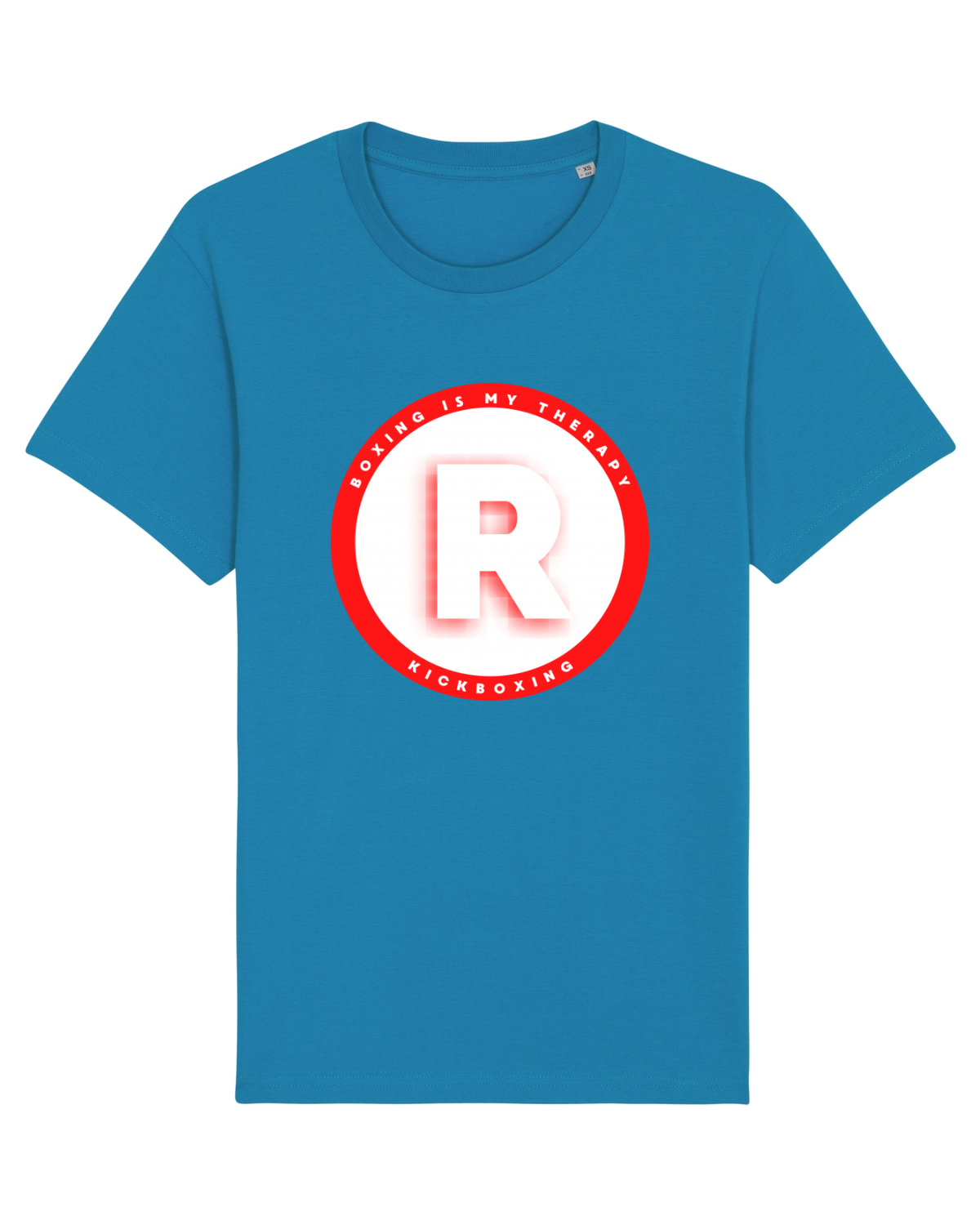 Tricou mânecă scurtă Unisex Rocker Azur