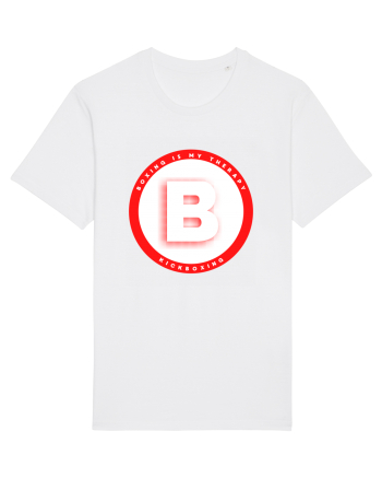 boxing letter B White