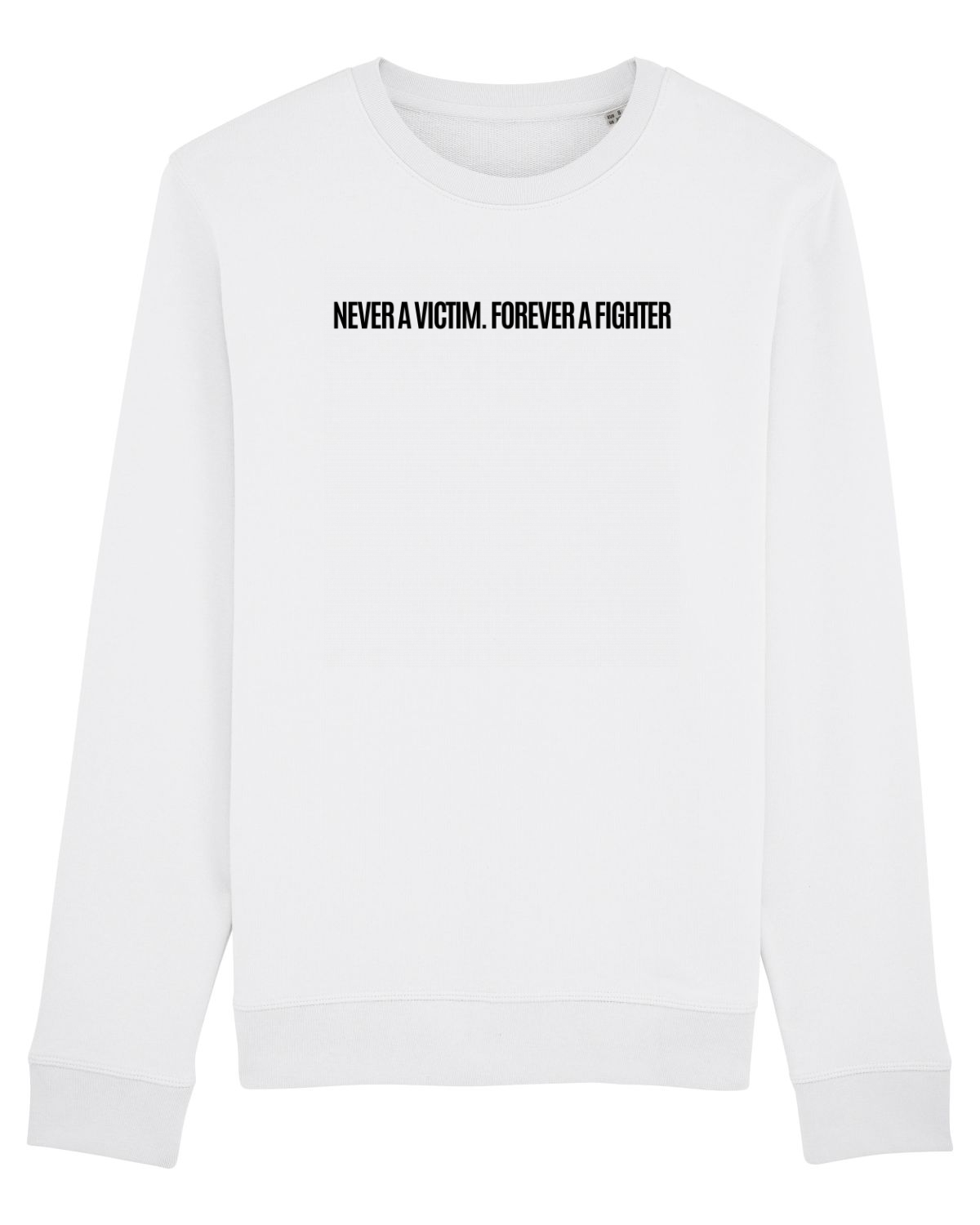 Bluză mânecă lungă Unisex Rise White