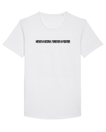 never a victim forever a fighter Tricou mânecă scurtă guler larg Bărbat Skater