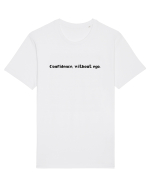 confidence without ego Tricou mânecă scurtă Unisex Rocker