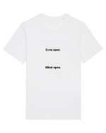 eyes open mind open Tricou mânecă scurtă Unisex Rocker