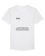 love Tricou mânecă scurtă guler larg Bărbat Skater