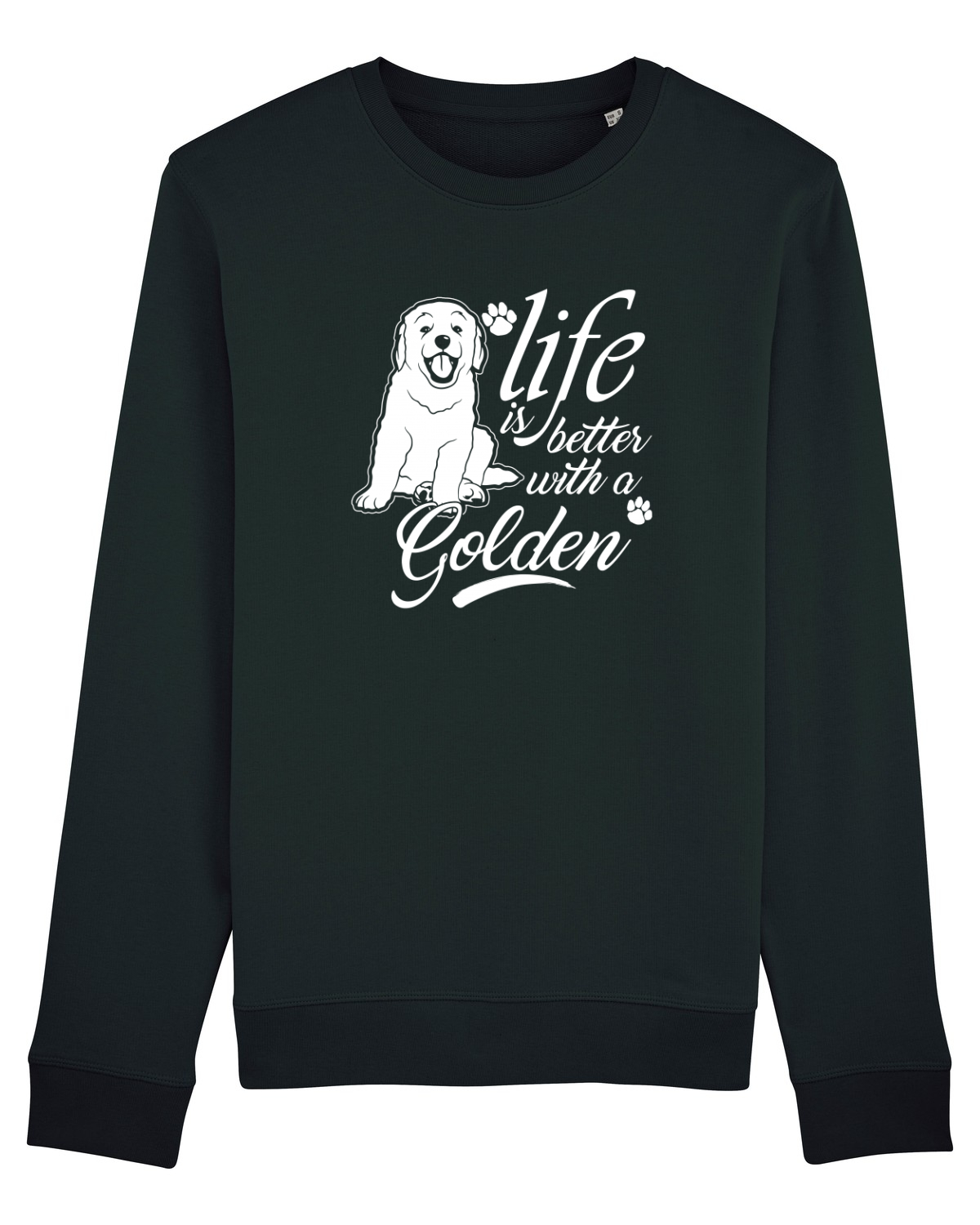 Bluză mânecă lungă Unisex Rise Black