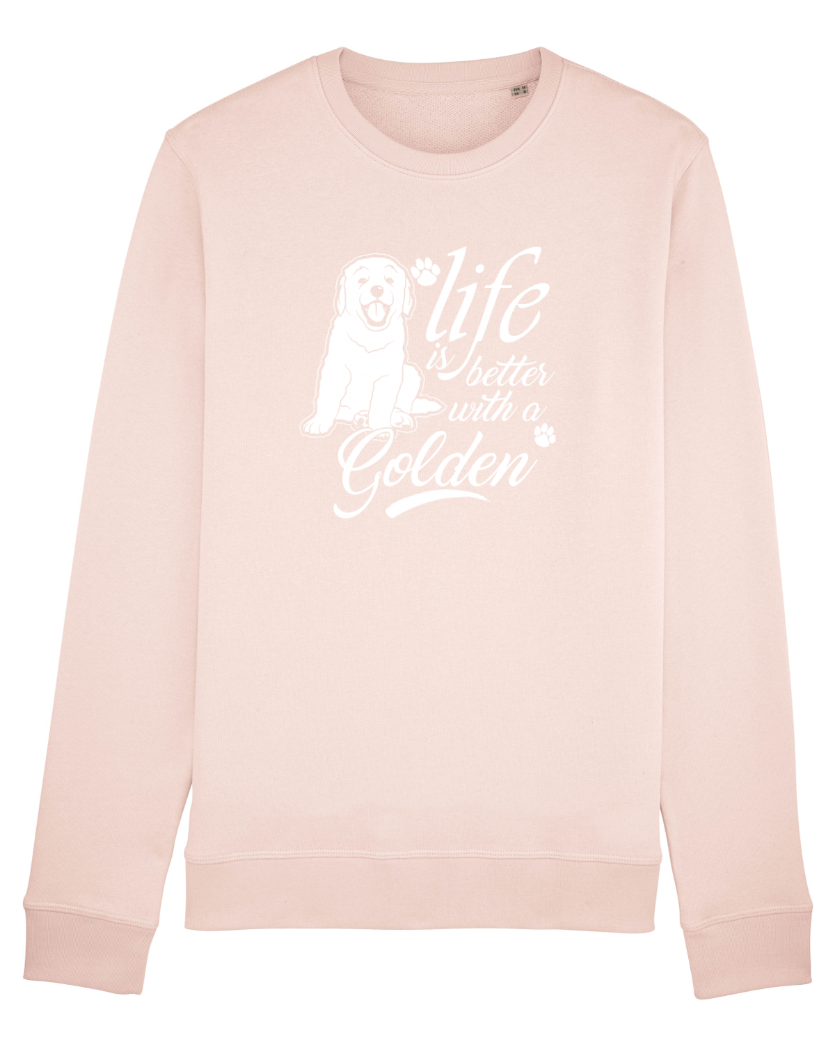 Bluză mânecă lungă Unisex Rise Candy Pink