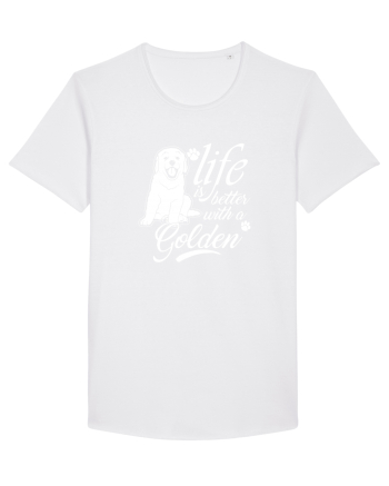 Golden retriever White