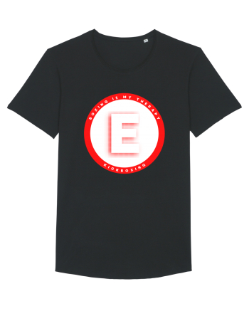 boxing letter E Black