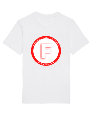 boxing letter F White
