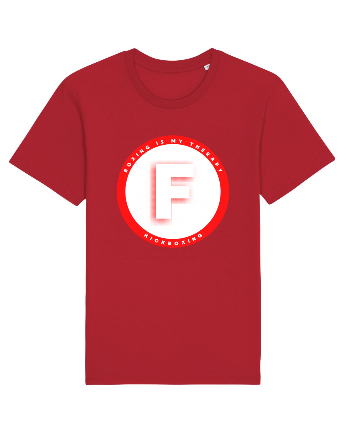 Tricou mânecă scurtă Unisex Rocker Red
