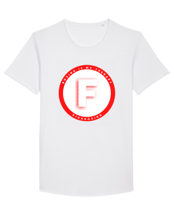 boxing letter F White