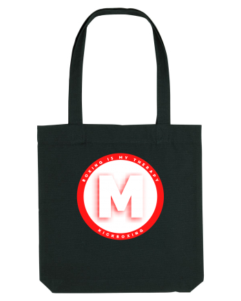 boxing letter M Black