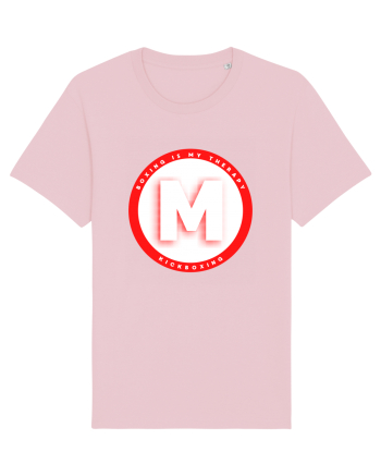 boxing letter M Cotton Pink