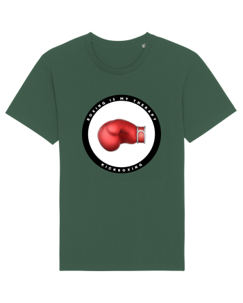 boxing is my therapy... Bottle Green