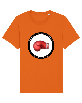 boxing is my therapy... Bright Orange