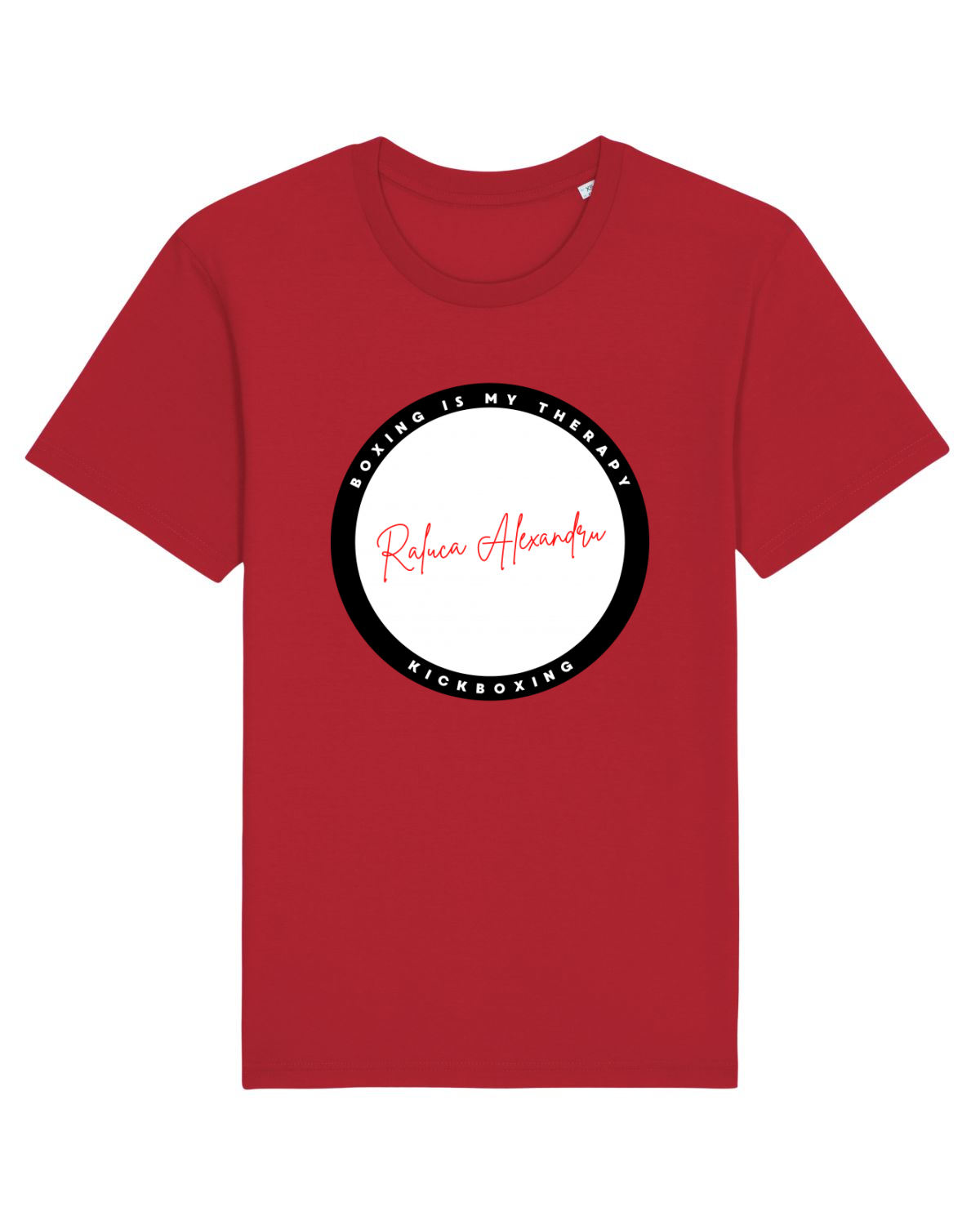 Tricou mânecă scurtă Unisex Rocker Red