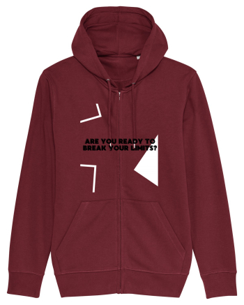 are you ready to break your limits? Burgundy