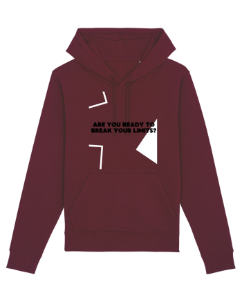 are you ready to break your limits? Burgundy