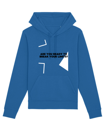 are you ready to break your limits? Royal Blue
