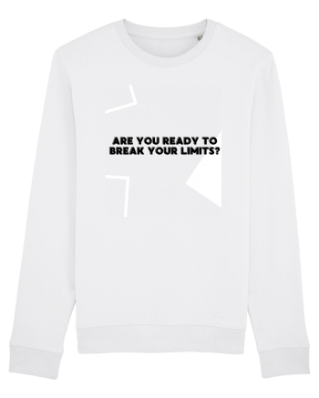 are you ready to break your limits? White